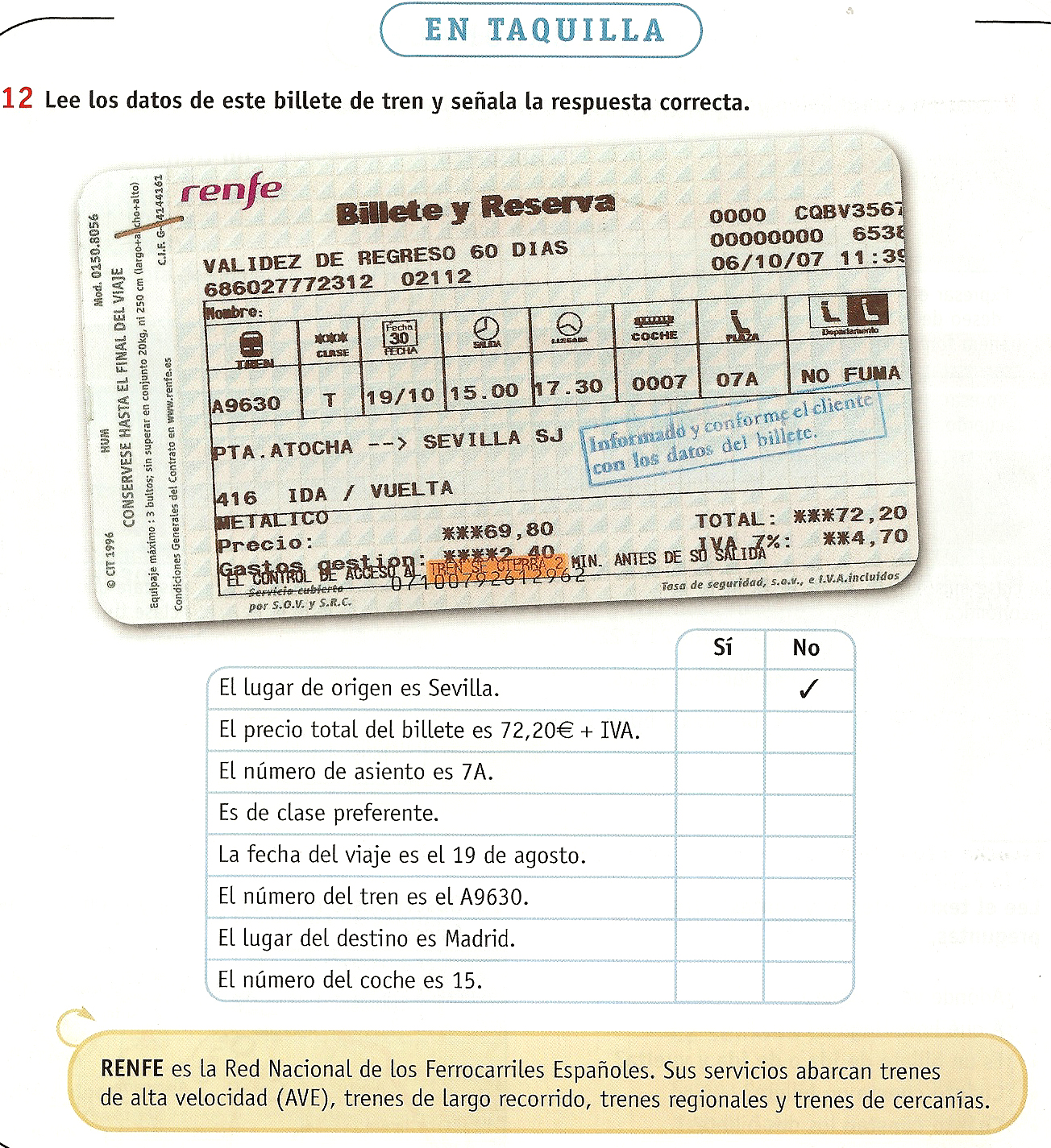 Isabel Sanz, F - (Coord) (2008): Horizontes - Español Nueva Lengua - Libro del alumno - Madrid SM P 30