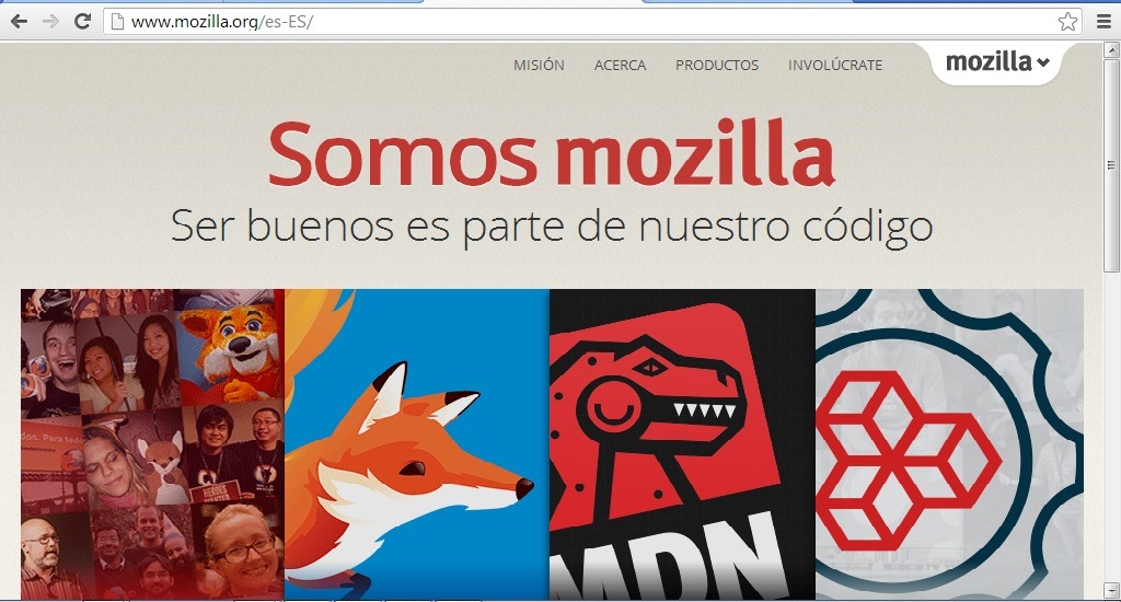 1.30. Mozilla. Captura de pantalla.