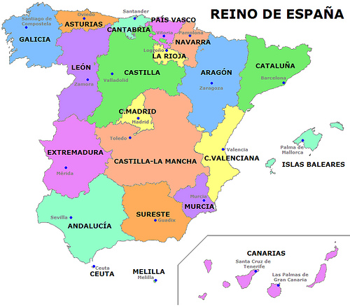 Fig.1.34. Licencia: Algunos derechos reservados por Región del Sureste Andalucía Oriental