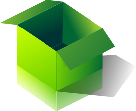 1.3. Caja verde abierta. Autor: Jjyepez. Licencia de documentación libre GNU