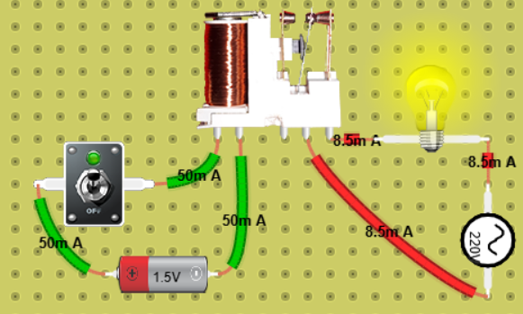 2025-01-09 18_42_34-Simple Relay with bulb - Simulador De Circuito On Línea _ DCACLab.png